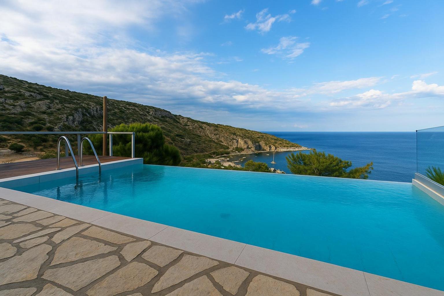 Coastal Paradise Found - Komis' Private Pool Retreat Айос-Ніколаос Екстер'єр фото